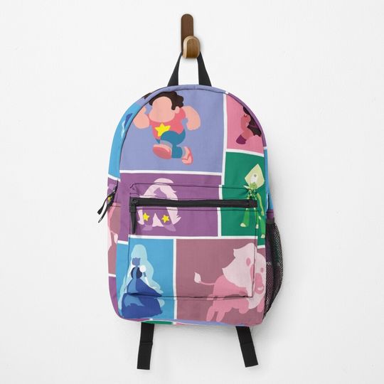 Steven Universe Characters Pattern Backpack