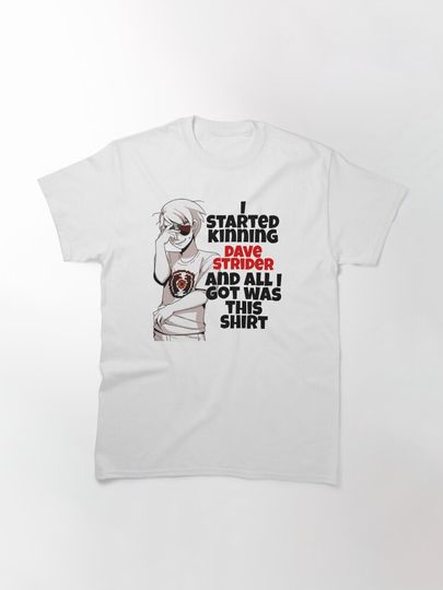 Homestuck Dave Strider kin Classic T-Shirt