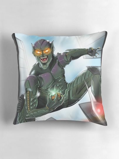 Green Goblin Gliding Pillow