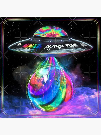 griz astro punk 2022 masmart Premium Matte Vertical Poster