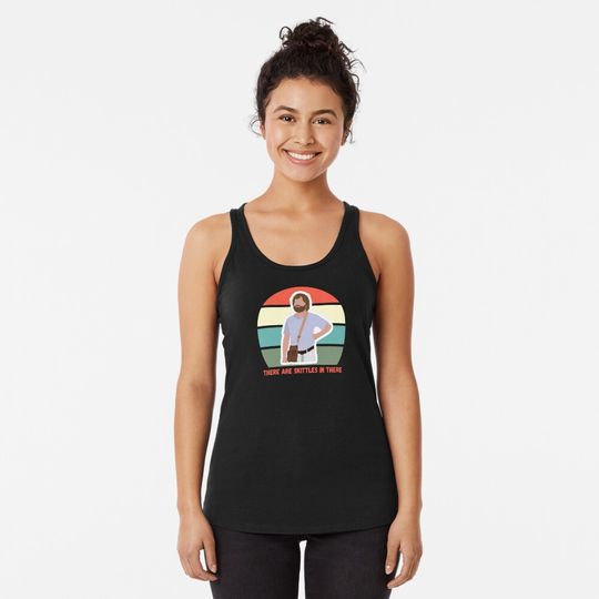 There Are Skittles In There Racerback Tank Top