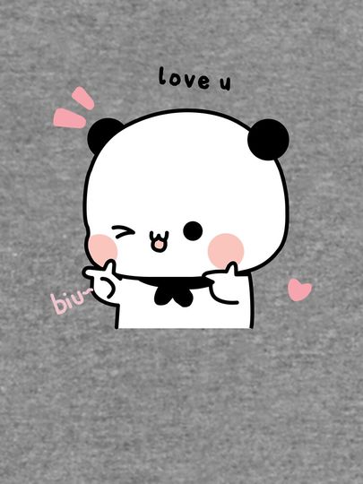 Bear and Panda Bubu Dudu Finger Sweatshirt