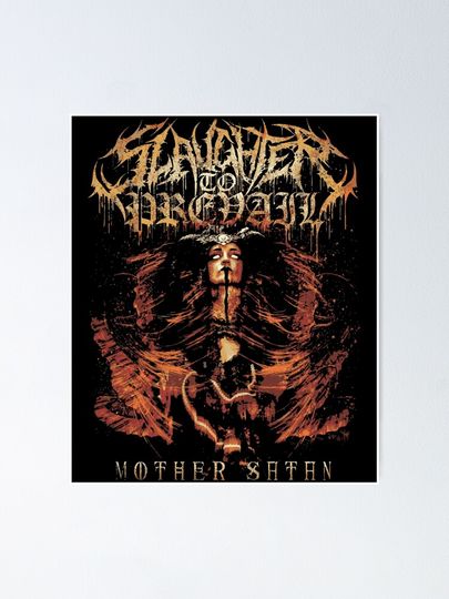 Slaughter to Prevail Poster - Cool Deathcore Band Wall Artwork Print