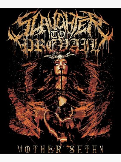 Slaughter to Prevail Poster - Cool Deathcore Band Wall Artwork Print