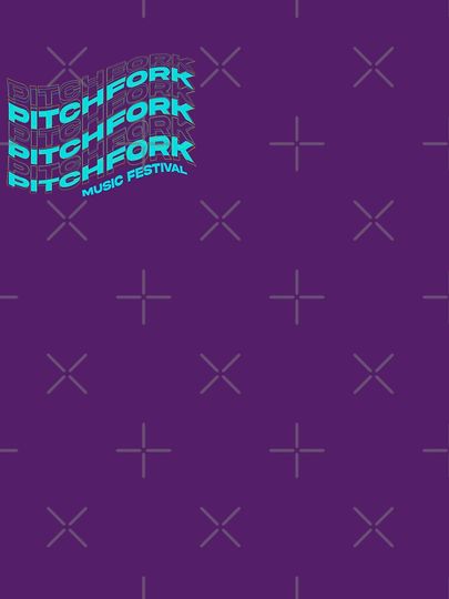 Pitchfork Music Festival Sticker T-Shirt