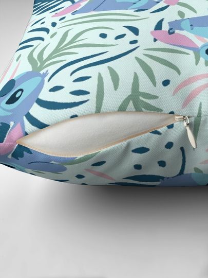 Cute Stitch Seamless Pattern Throw  Pillow