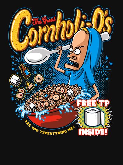 Beavis The Great Cornholio Are You Threatening me Tank Top