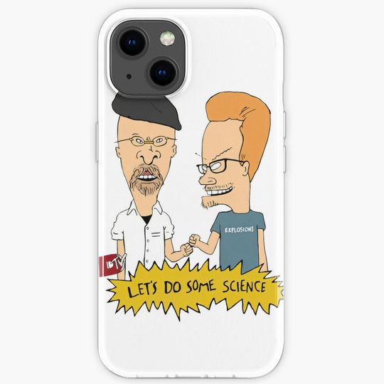 Mythbusters Let's Do Some Science Beavis And Butt Head Mythbusters iPhone Case