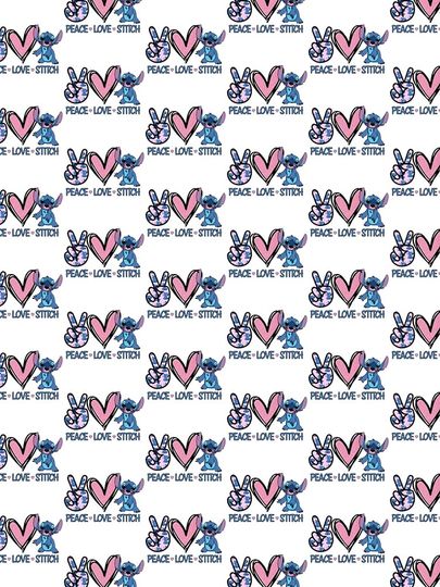 Peace Love Stitch Leggings