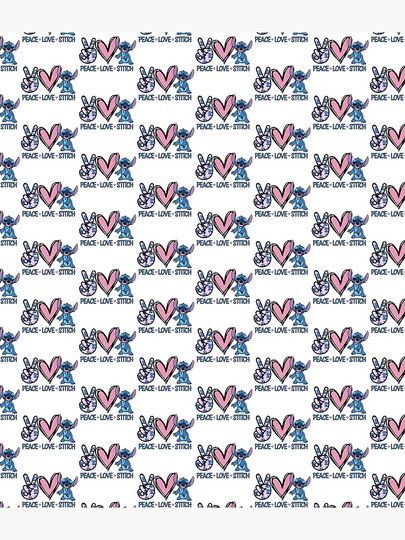 Peace Love Stitch Backpack, Disney Stitch Backpack, Stitch Disneyworld Backpack