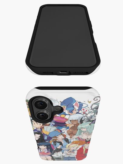 Girls Line Up Fight iPhone Case