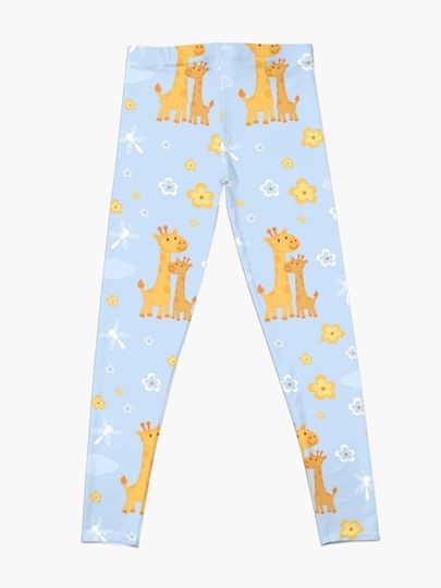 Cute Giraffe Animal Leggings