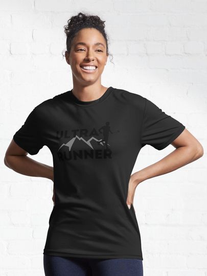  Ultra Runner Marathons Trail Runners Active T-Shirt