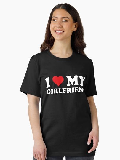 I Love My Girlfriend Essential T-Shirt