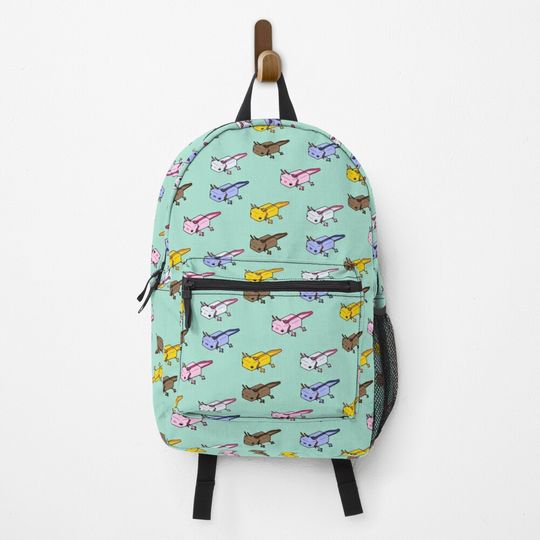 Minecraft Axolotls Backpack