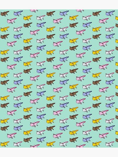 Minecraft Axolotls Backpack