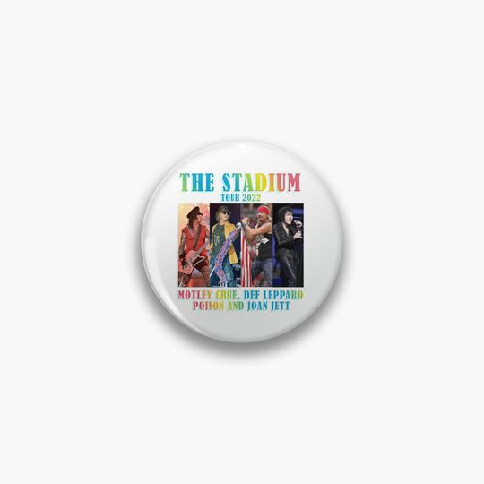 the stadium tour 2022 Pin Button