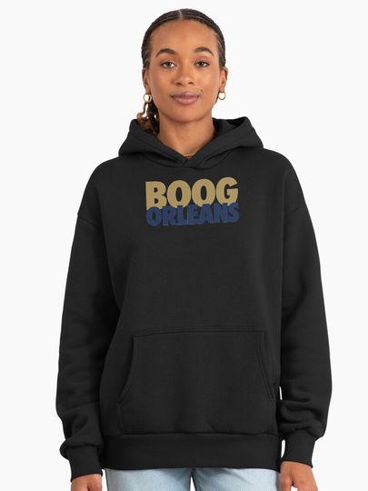 Boog Orleans (Gold/Blue) Premium Oversized Hoodie