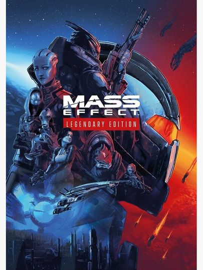 Mass Effect Legendary Edition Poster Premium Matte Vertical Poster