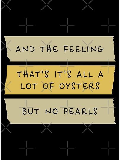 Quote - Counting Crows Premium Matte Vertical Poster
