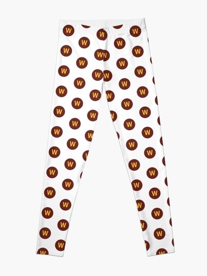 Washington Commanders Football Team Leggings