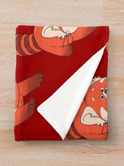 Turning Red Panda Mei Throw Blanket