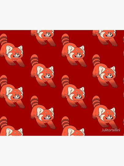 Turning Red Panda Mei Throw Blanket