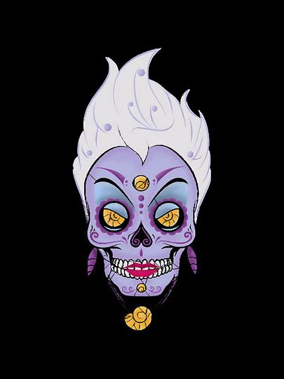 Ursula Muertos Disney Villain Skirt
