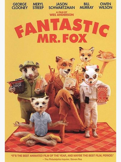 Fantastic Mr. Fox poster Premium Matte Vertical Poster