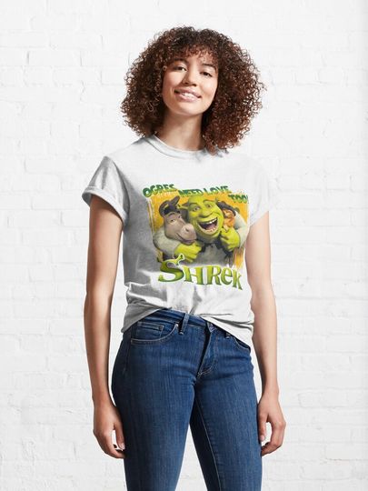 Sexy Shrek  shrek meme face  shrek wazowski      Classic T-Shirt