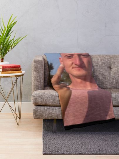 Daniel Larson Angry Throw Blanket