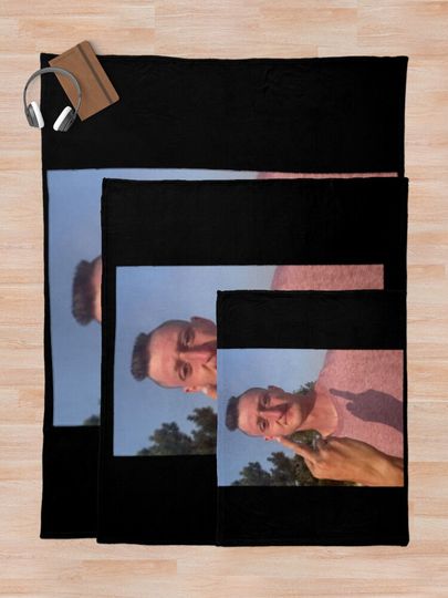 Daniel Larson Angry Throw Blanket