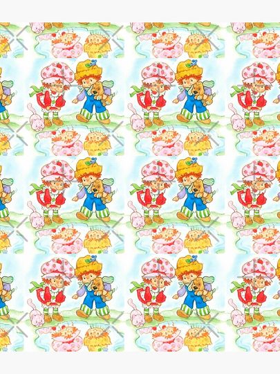 80s aesthetic strawberry shortcake reflection  Backpack