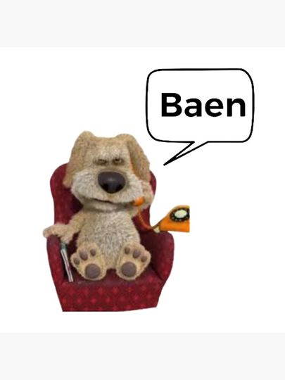 Talking ben design  Pillow