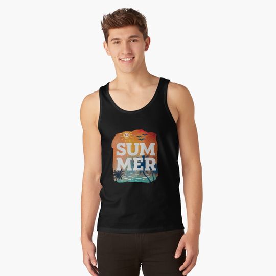 I love beach and sun  Tank Top