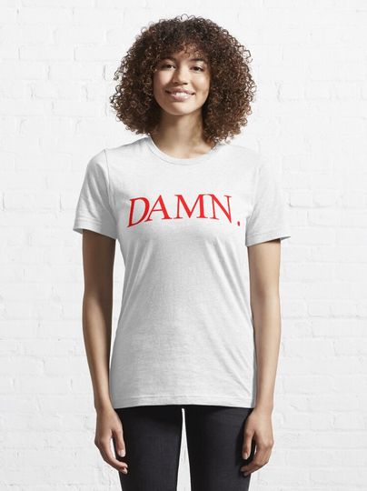 Kendrick Lamar DAMN. Red Essential T-Shirt