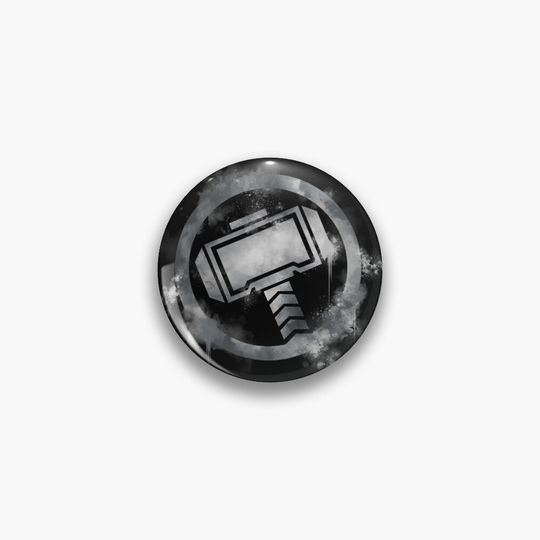 Thorrrrrr Spray Paint Logo Pin