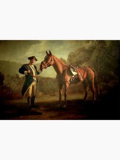 General Tony Soprano and His Horse Canvas