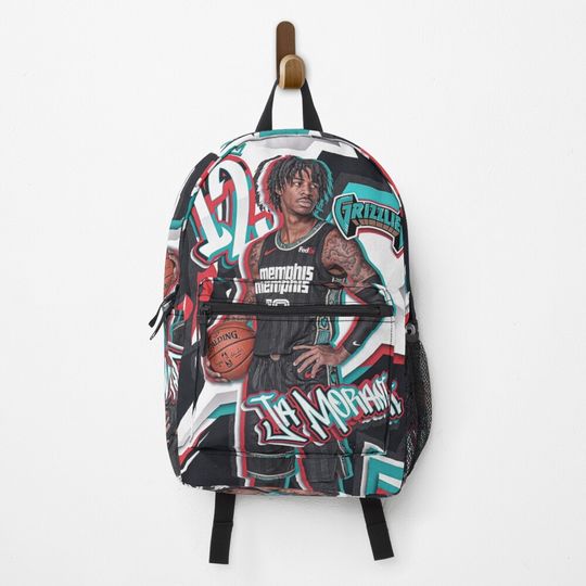 Ja Morant Fun art Poster Backpack