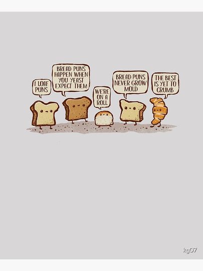 I Loaf Bread Puns Apron