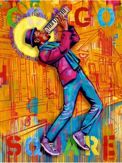 new orleans jazzfest 2017 Premium Matte Vertical Poster