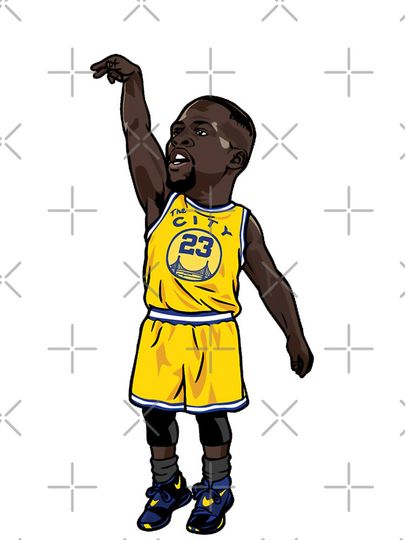Draymond Green 23 Draw Chibi iPhone Case