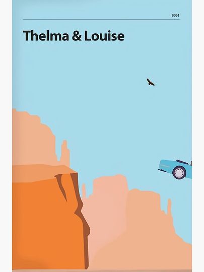 THELMA & LOUISE Premium Matte Vertical Poster
