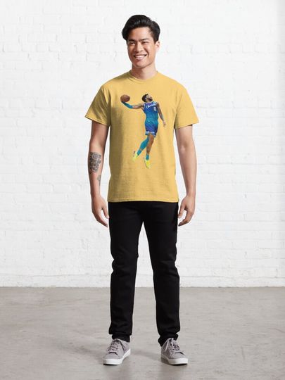 Miles Bridges 0 Posterized Dunk Classic T-Shirt