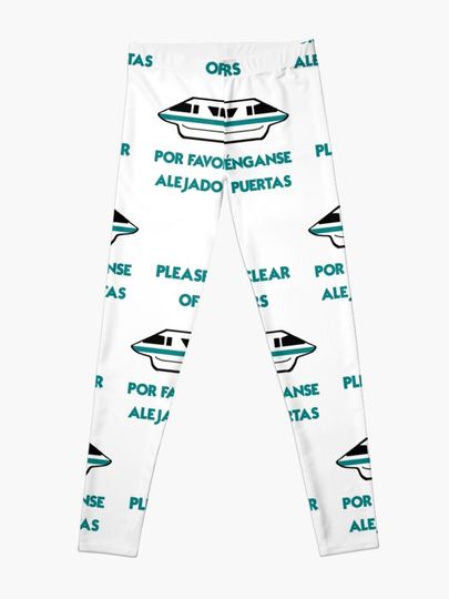 Teal Monorail Leggings