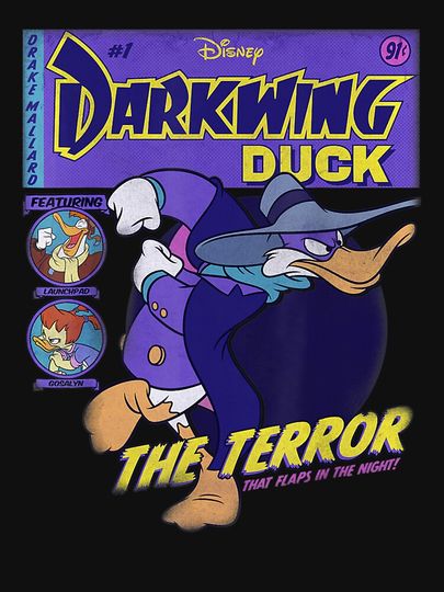 Darkwing Duck Super hero Classic T-Shirt