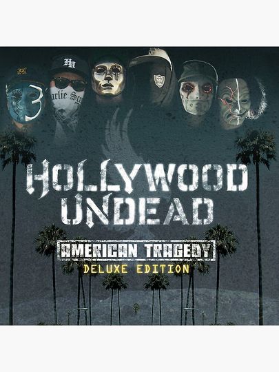 Hollywood Undead american tragedy deluxe edition Premium Matte Vertical Poster