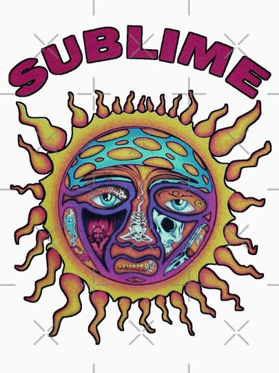 Sublime Sun Vintage Art Long Beach California Tank Top