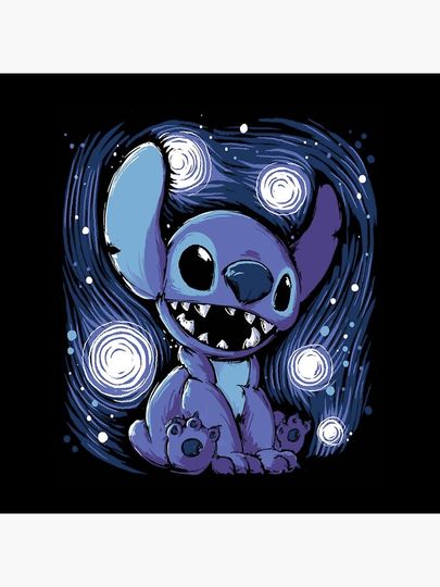 lilo and stitch art Throw  Pillow