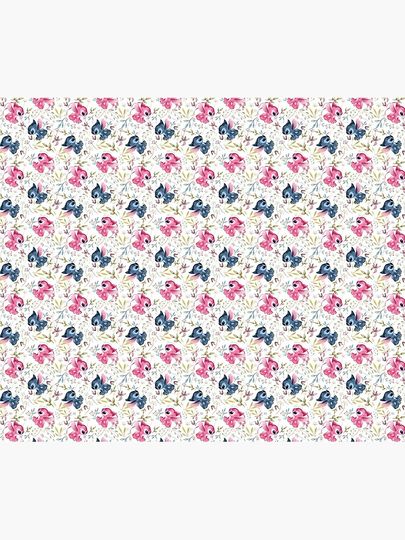 Lilo and Stitch digital paper, Magic Kingdom, Background Throw Blanket